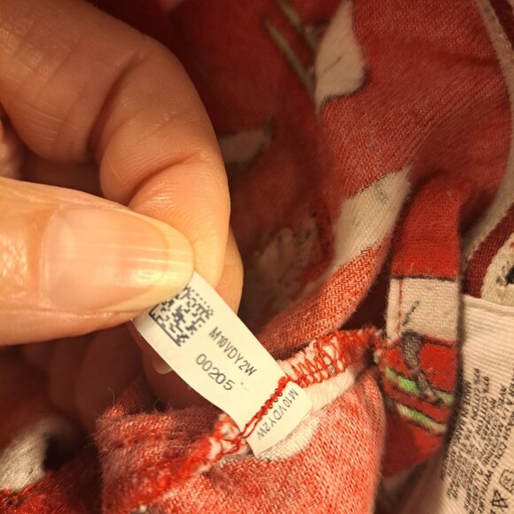 American Eagle Mens M Lounge Sleep Pants Red Polar Bear  Christmas Comfy Winter - Picture 4 of 8